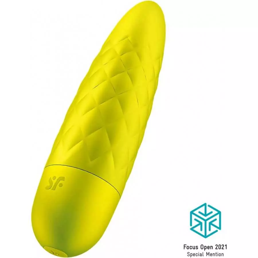 Satisfyer Ultra Power Bullet 5 Mini Bullet Vibrator - Clitoral Stimulator, Personal Massager, Round Voluminous Tip - Portable, T