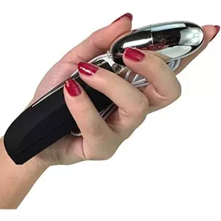 Silver Vibrating Bullet Sex Toy Multi-Speed Vibrator for Clitoral Stimulation