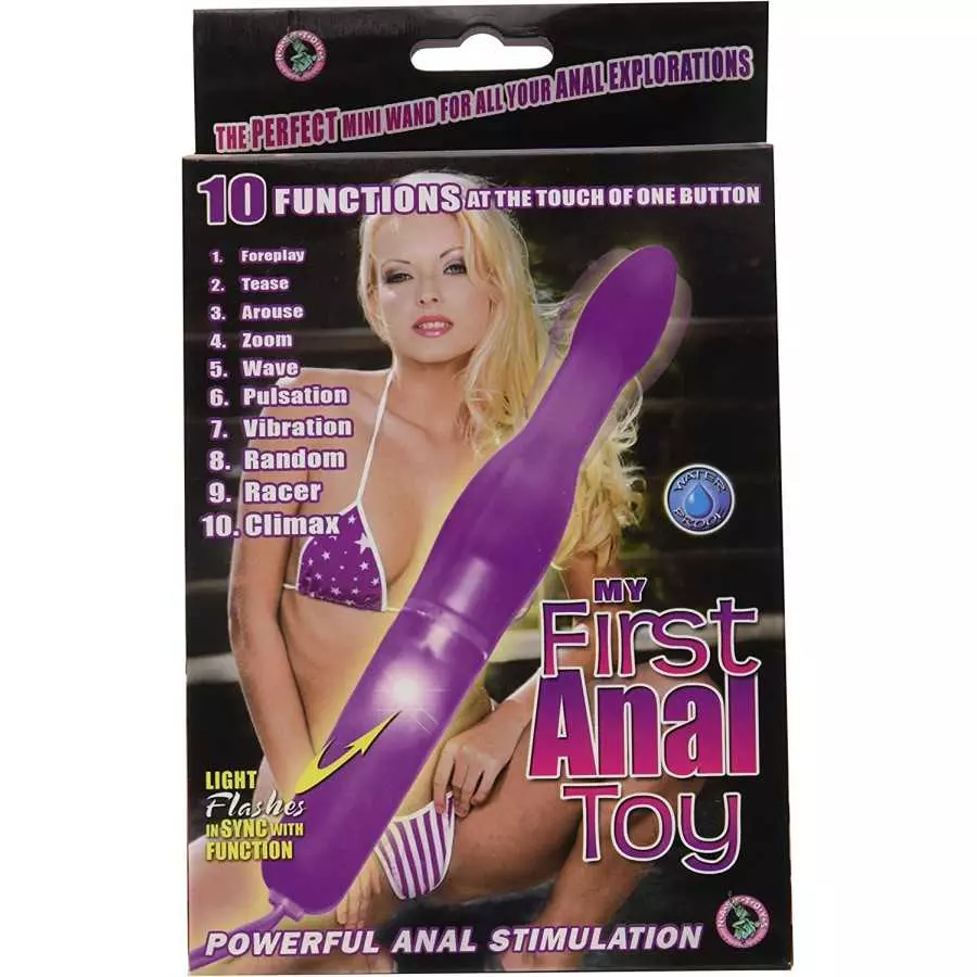 Nasstoys My First Anal Toy Waterproof Mini Wand, Pink