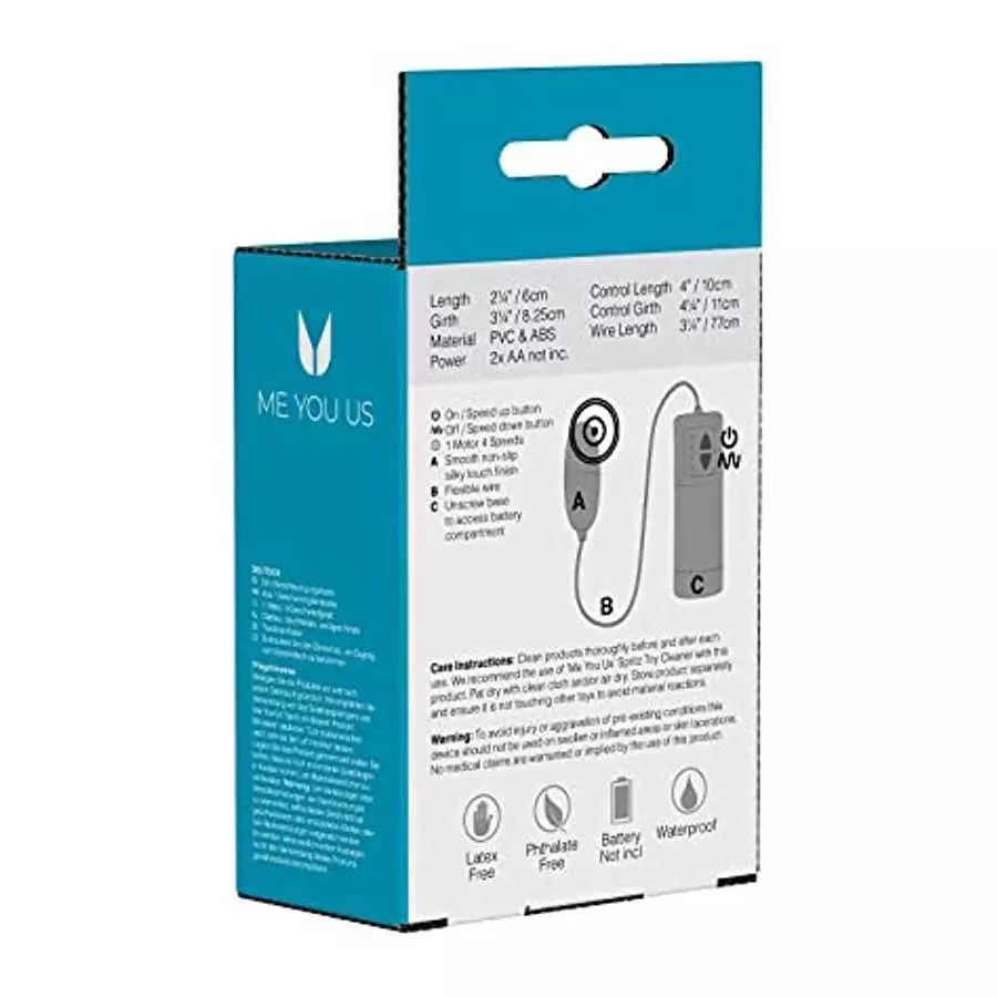 Abs Holdings Minx Aqua Waterproof Silks Egg, Purple, 2.25 Inch