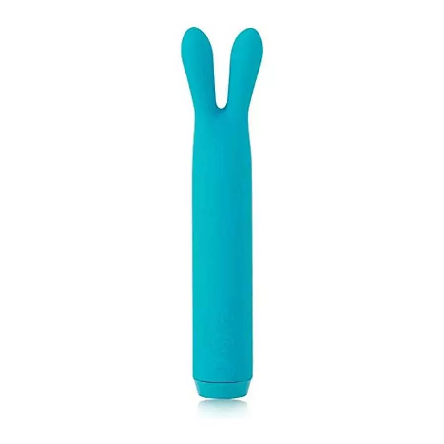 Je Joue Rabbit Bullet Vibrator, Powerful, Whisper Quiet, Waterproof, USB Rechargeable, 100% Medical Grade Silicone - Teal Je Joue Rabbit Bullet Vibrator, Powerful, Whisper Quiet, Waterproof, USB Rechargeable, 100% Medical Grade Silicone - Teal