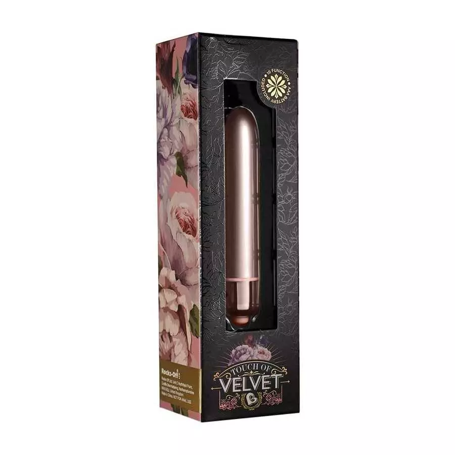 Touch of Velvet RO-90mm Bullet Vibe in (Rose Blush)