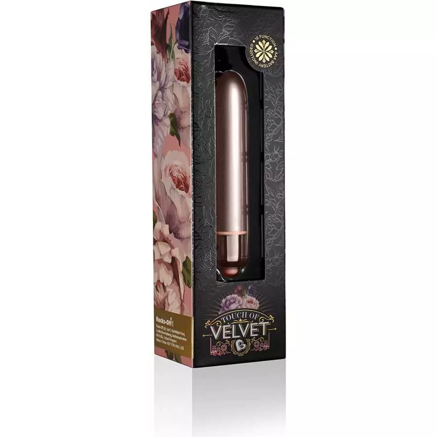 Touch of Velvet RO-90mm Bullet Vibe in (Rose Blush)