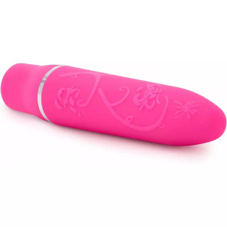 Blush Rose Bliss Vibe - 10 Vibrating Functions 4 Inch Battery Powered Stimulator - Satin Coated Discreet Pocket Bullet Vibrator 