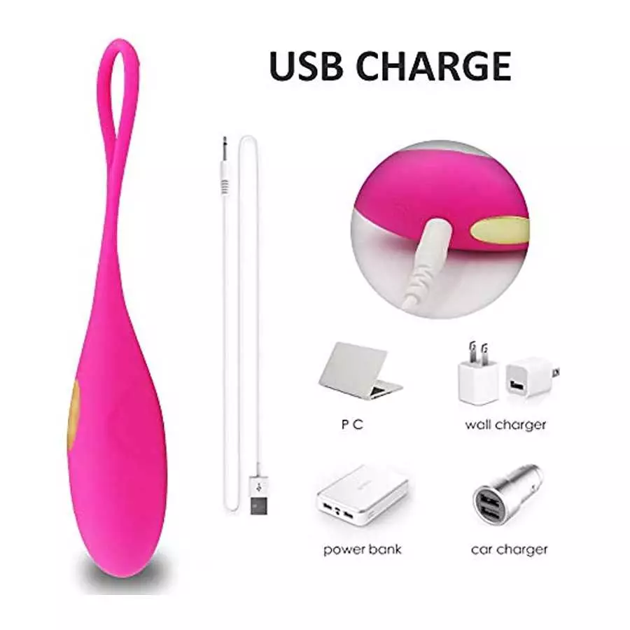 Remote Control Vibrator, 10 Modes Silent Massager Vibrating Egg, Vibrating Egg Yindi G-spot Stimulator for Women