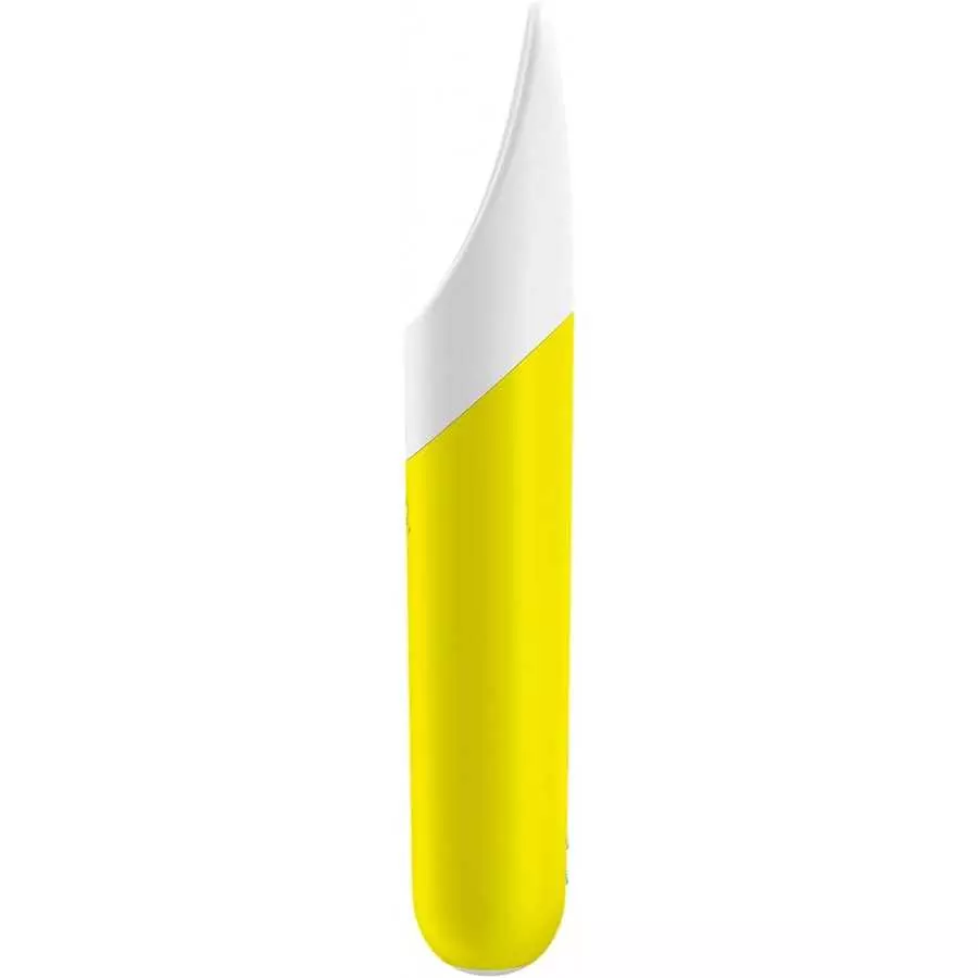 Satisfyer Ultra Power Bullet 7 Mini Bullet Vibrator - Clitoral Stimulator, Personal Massager, Broad, Slightly Curved Tip - Porta