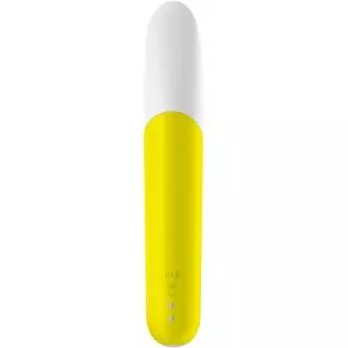 Satisfyer Ultra Power Bullet 7 Mini Bullet Vibrator - Clitoral Stimulator, Personal Massager, Broad, Slightly Curved Tip - Porta Satisfyer Ultra Power Bullet 7 Mini Bullet Vibrator - Clitoral Stimulator, Personal Massager, Broad, Slightly Curved Tip - Porta