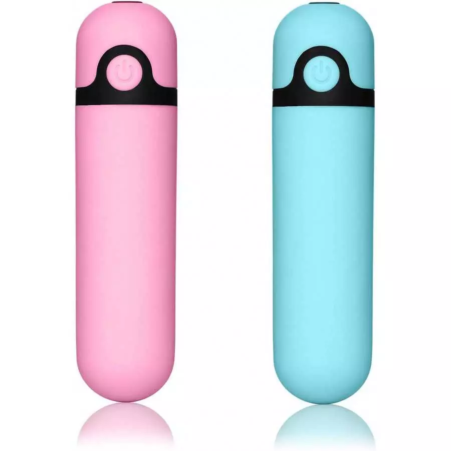 2 Pack Bullet Vibrators, Waterproof Mini Personal Massager Wand Handheld 10 Speeds Rechargeable Vibrating for Women Couples 2 Pack Bullet Vibrators, Waterproof Mini Personal Massager Wand Handheld 10 Speeds Rechargeable Vibrating for Women Couples