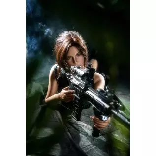 Lara Croft 166cm Tomb Raider GameLady (5ft4)