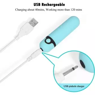 2 Pack Bullet Vibrators, Waterproof Mini Personal Massager Wand Handheld 10 Speeds Rechargeable Vibrating for Women Couples 2 Pack Bullet Vibrators, Waterproof Mini Personal Massager Wand Handheld 10 Speeds Rechargeable Vibrating for Women Couples