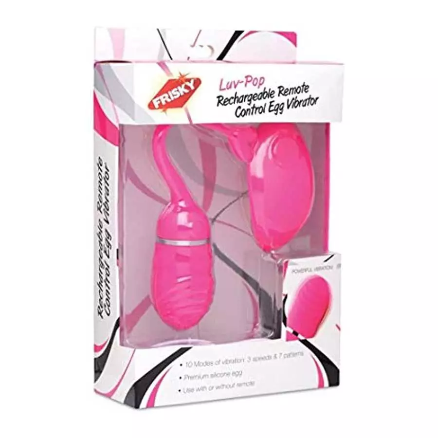 Frisky Luv Pop Rechargeable Remote Control Silicone Vibe