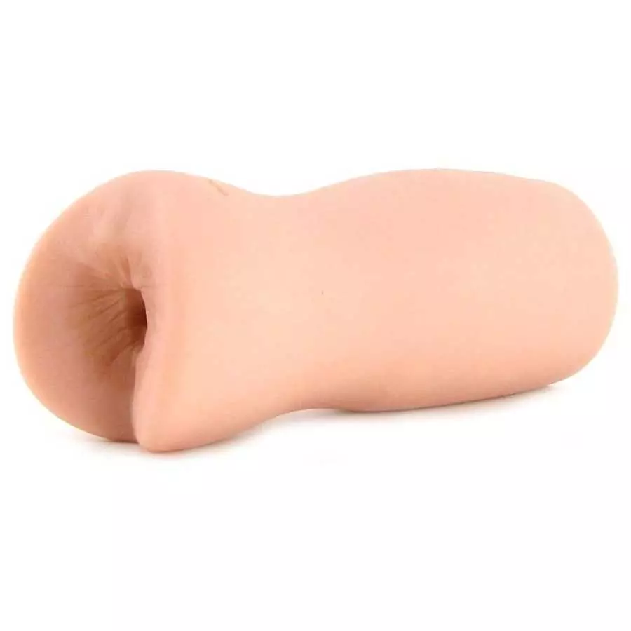 Doc Johnson Girls of Social Media - @brittanya187 - ULTRASKYN -Pocket Pal - Open-Ended Stroker - Pussy, Caramel