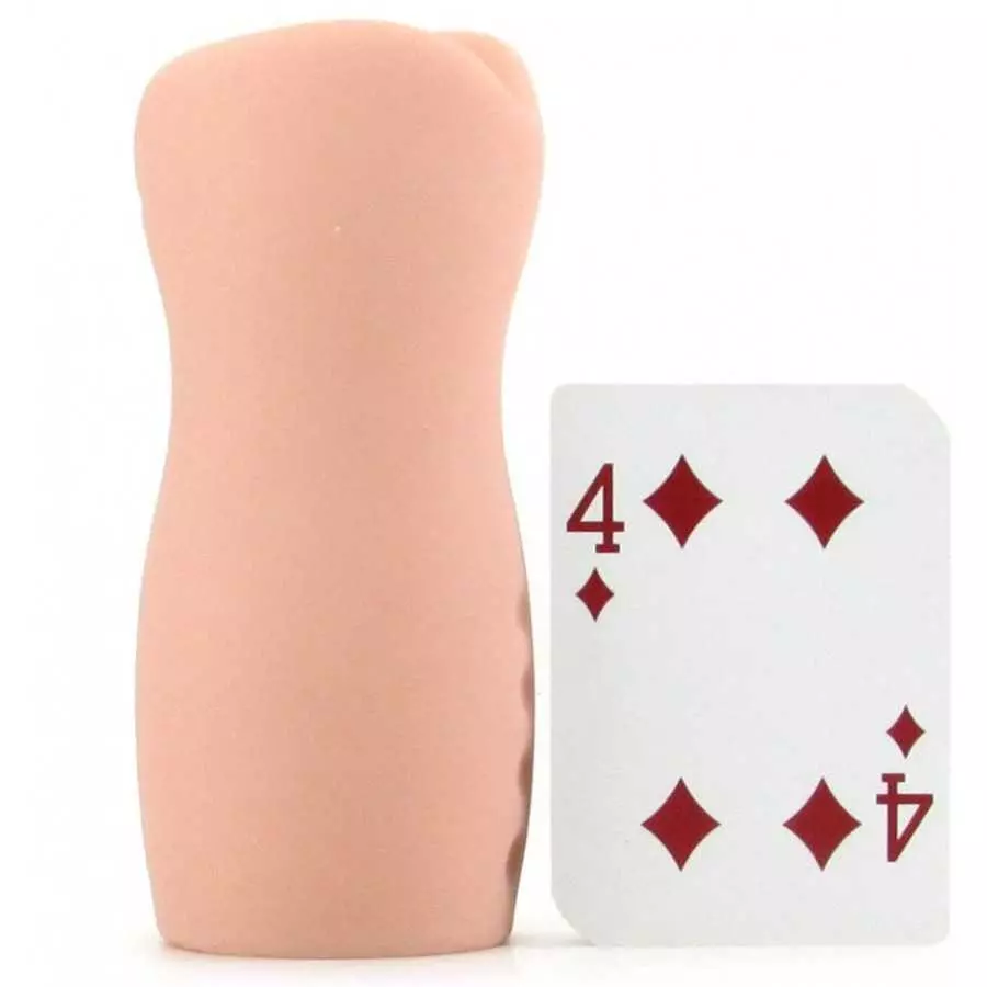 Doc Johnson Girls of Social Media - @brittanya187 - ULTRASKYN -Pocket Pal - Open-Ended Stroker - Pussy, Caramel