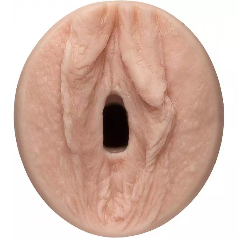 Doc Johnson Girls of Social Media - @brittanya187 - ULTRASKYN -Pocket Pal - Open-Ended Stroker - Pussy, Caramel