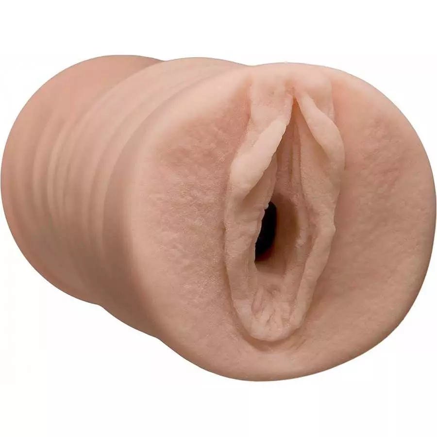 Doc Johnson Girls of Social Media - @brittanya187 - ULTRASKYN -Pocket Pal - Open-Ended Stroker - Pussy, Caramel