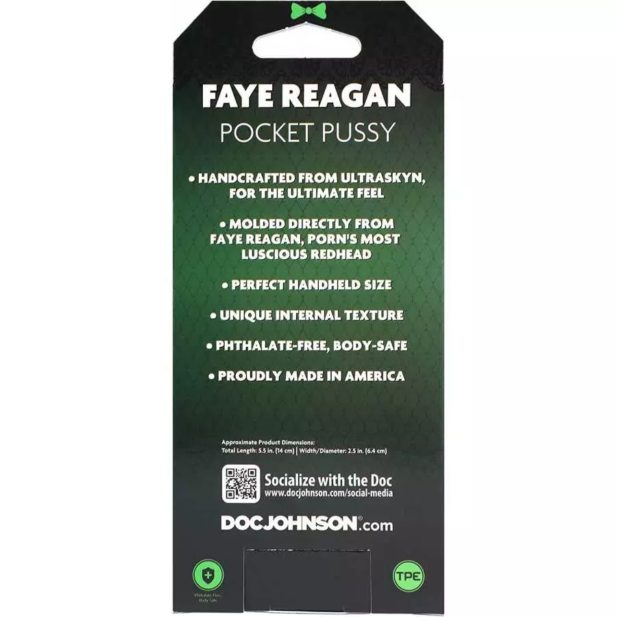 Doc Johnson Girls of Social Media - @brittanya187 - ULTRASKYN -Pocket Pal - Open-Ended Stroker - Pussy, Caramel