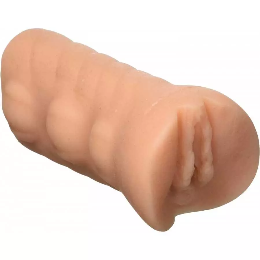 Doc Johnson Girls of Social Media - @brittanya187 - ULTRASKYN -Pocket Pal - Open-Ended Stroker - Pussy, Caramel