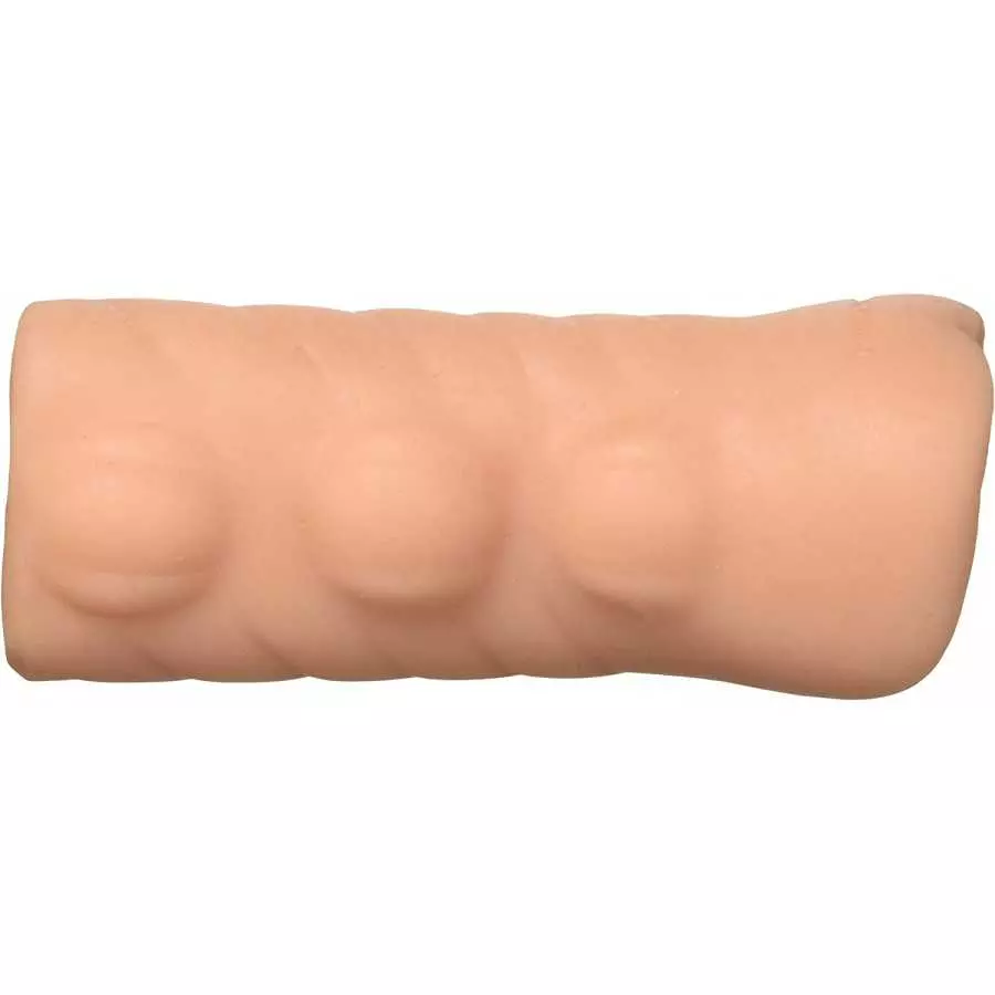 Doc Johnson Girls of Social Media - @brittanya187 - ULTRASKYN -Pocket Pal - Open-Ended Stroker - Pussy, Caramel