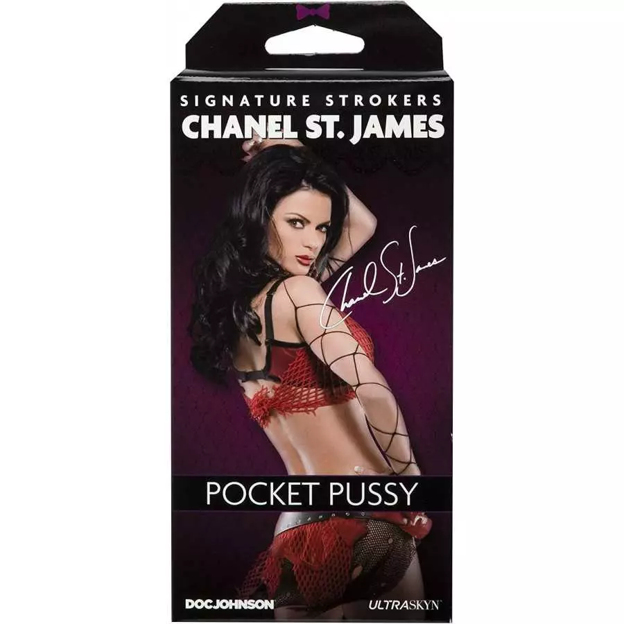 Doc Johnson Girls of Social Media - @brittanya187 - ULTRASKYN -Pocket Pal - Open-Ended Stroker - Pussy, Caramel