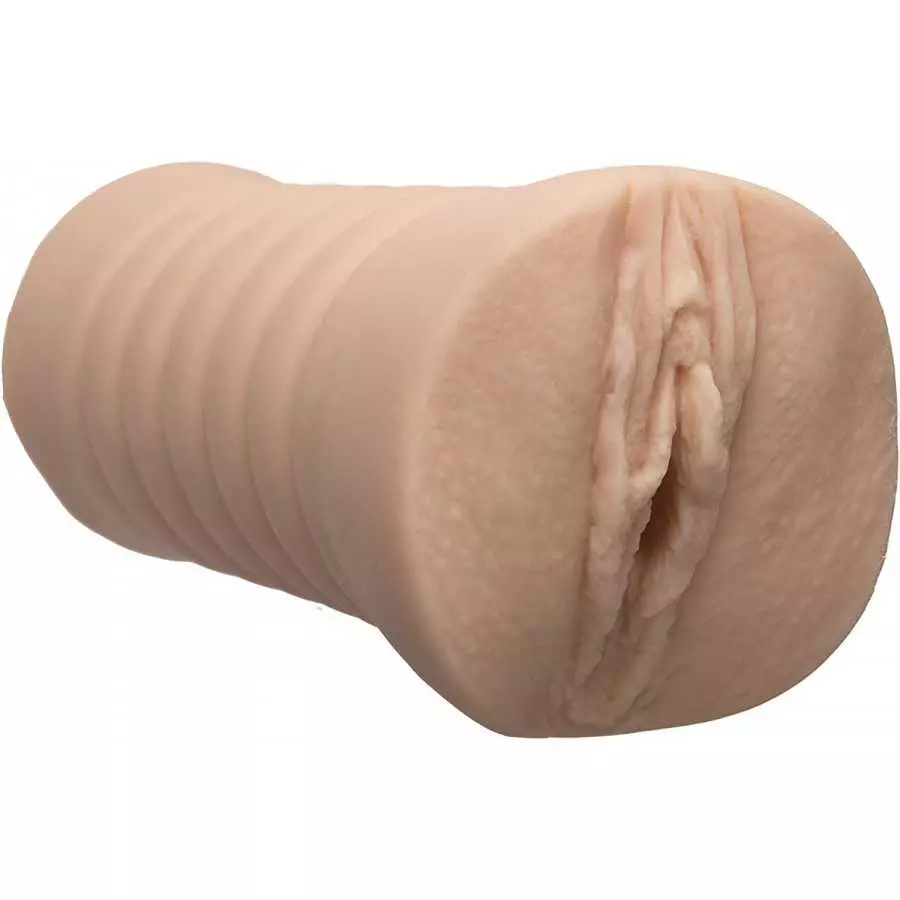 Doc Johnson Girls of Social Media - @brittanya187 - ULTRASKYN -Pocket Pal - Open-Ended Stroker - Pussy, Caramel