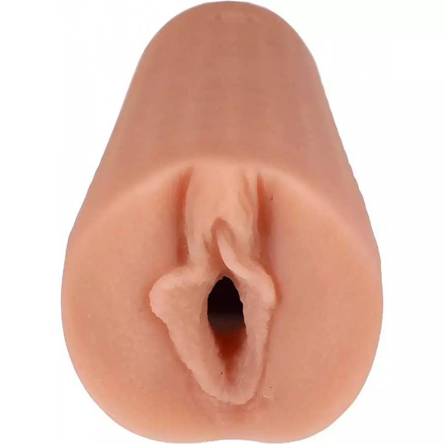 Doc Johnson Girls of Social Media - @brittanya187 - ULTRASKYN -Pocket Pal - Open-Ended Stroker - Pussy, Caramel