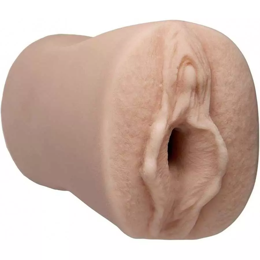 Doc Johnson Girls of Social Media - @brittanya187 - ULTRASKYN -Pocket Pal - Open-Ended Stroker - Pussy, Caramel