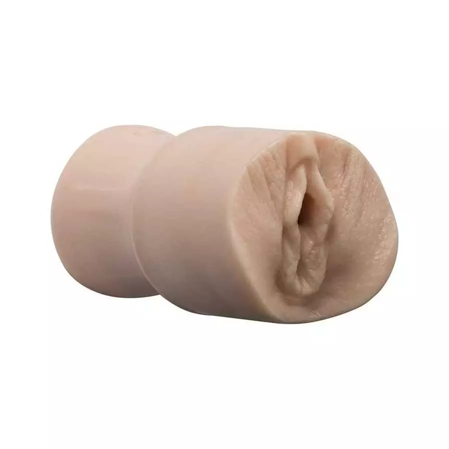 Doc Johnson Girls of Social Media - @brittanya187 - ULTRASKYN -Pocket Pal - Open-Ended Stroker - Pussy, Caramel