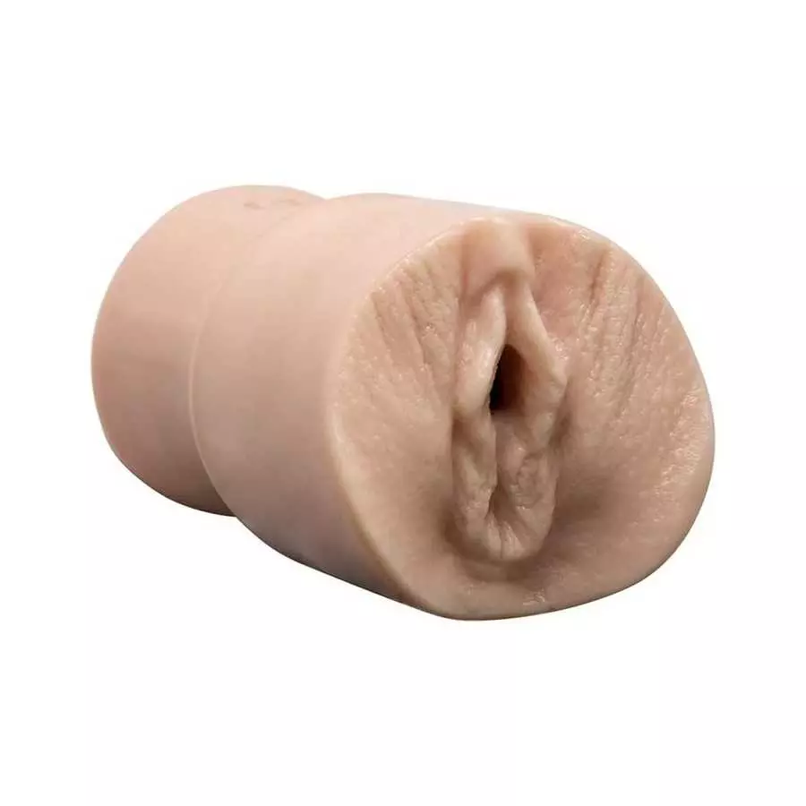 Doc Johnson Girls of Social Media - @brittanya187 - ULTRASKYN -Pocket Pal - Open-Ended Stroker - Pussy, Caramel