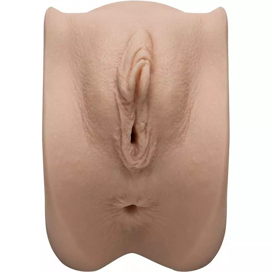 Doc Johnson Girls of Social Media - @brittanya187 - ULTRASKYN -Pocket Pal - Open-Ended Stroker - Pussy, Caramel