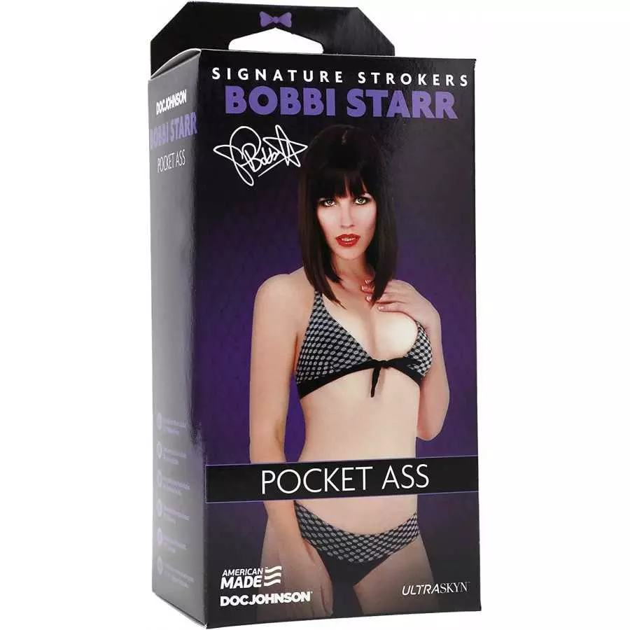 Doc Johnson Girls of Social Media - @brittanya187 - ULTRASKYN -Pocket Pal - Open-Ended Stroker - Pussy, Caramel