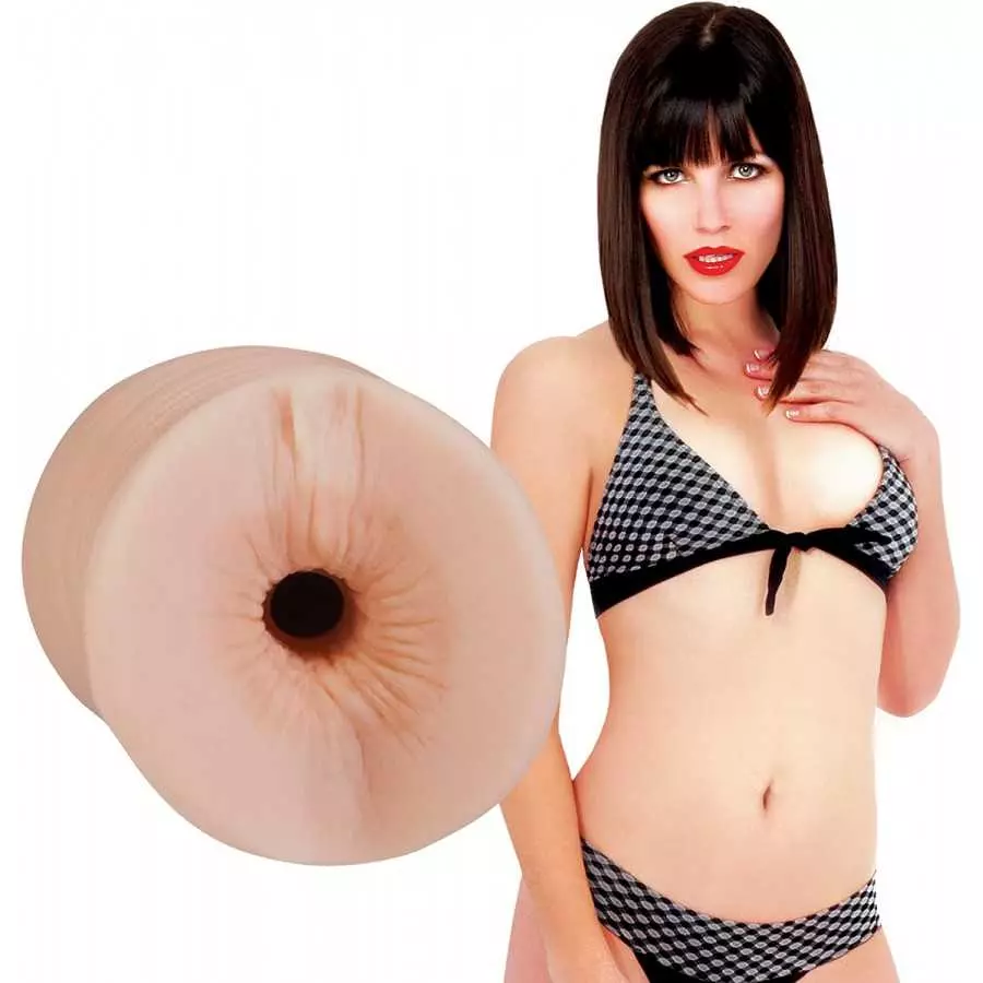 Doc Johnson Girls of Social Media - @brittanya187 - ULTRASKYN -Pocket Pal - Open-Ended Stroker - Pussy, Caramel