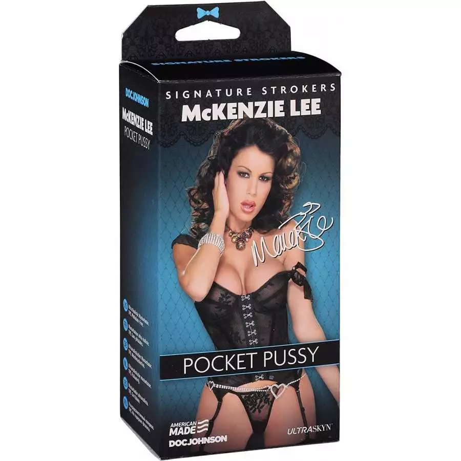 Doc Johnson Girls of Social Media - @brittanya187 - ULTRASKYN -Pocket Pal - Open-Ended Stroker - Pussy, Caramel