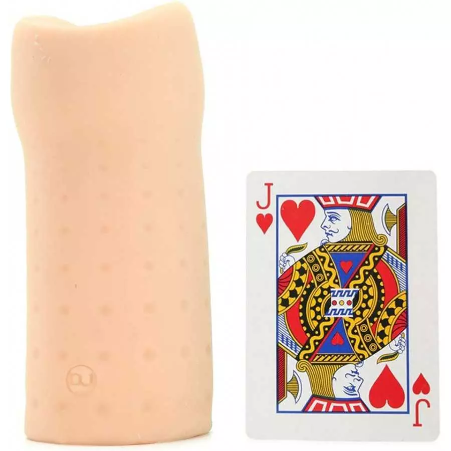 Doc Johnson Girls of Social Media - @brittanya187 - ULTRASKYN -Pocket Pal - Open-Ended Stroker - Pussy, Caramel