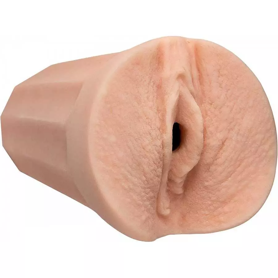 Doc Johnson Girls of Social Media - @brittanya187 - ULTRASKYN -Pocket Pal - Open-Ended Stroker - Pussy, Caramel