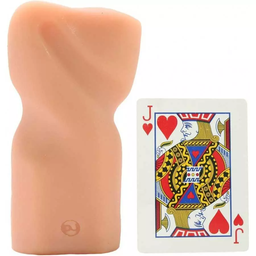 Doc Johnson Girls of Social Media - @brittanya187 - ULTRASKYN -Pocket Pal - Open-Ended Stroker - Pussy, Caramel