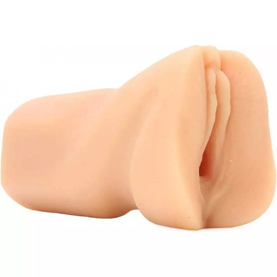 Doc Johnson Girls of Social Media - @brittanya187 - ULTRASKYN -Pocket Pal - Open-Ended Stroker - Pussy, Caramel