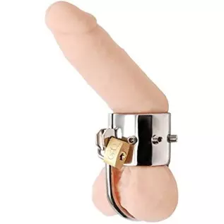 Master Series Spiked CBT Ball Stretcher with Scrotum Separator
