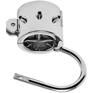 Master Series Spiked CBT Ball Stretcher with Scrotum Separator Master Series Spiked CBT Ball Stretcher with Scrotum Separator