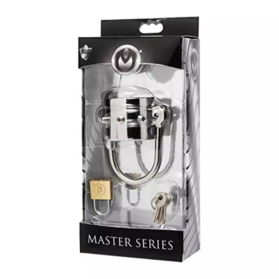 Master Series Spiked CBT Ball Stretcher with Scrotum Separator