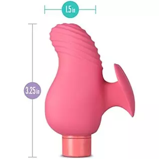 Gaia Eco Love - World's 1st Sustainable Plant Based Partially Compostable Latex Free Natural Rubber Vibrator - 10 Rumble Tech Po