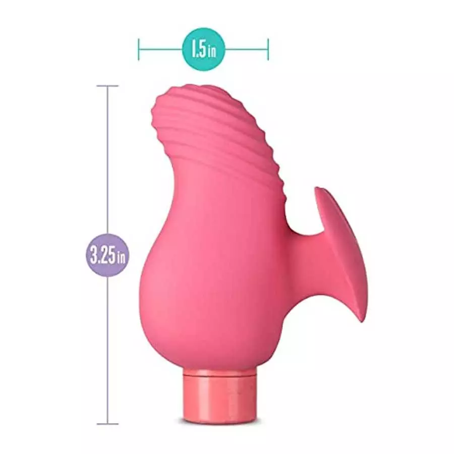 Gaia Eco Love - World's 1st Sustainable Plant Based Partially Compostable Latex Free Natural Rubber Vibrator - 10 Rumble Tech Po