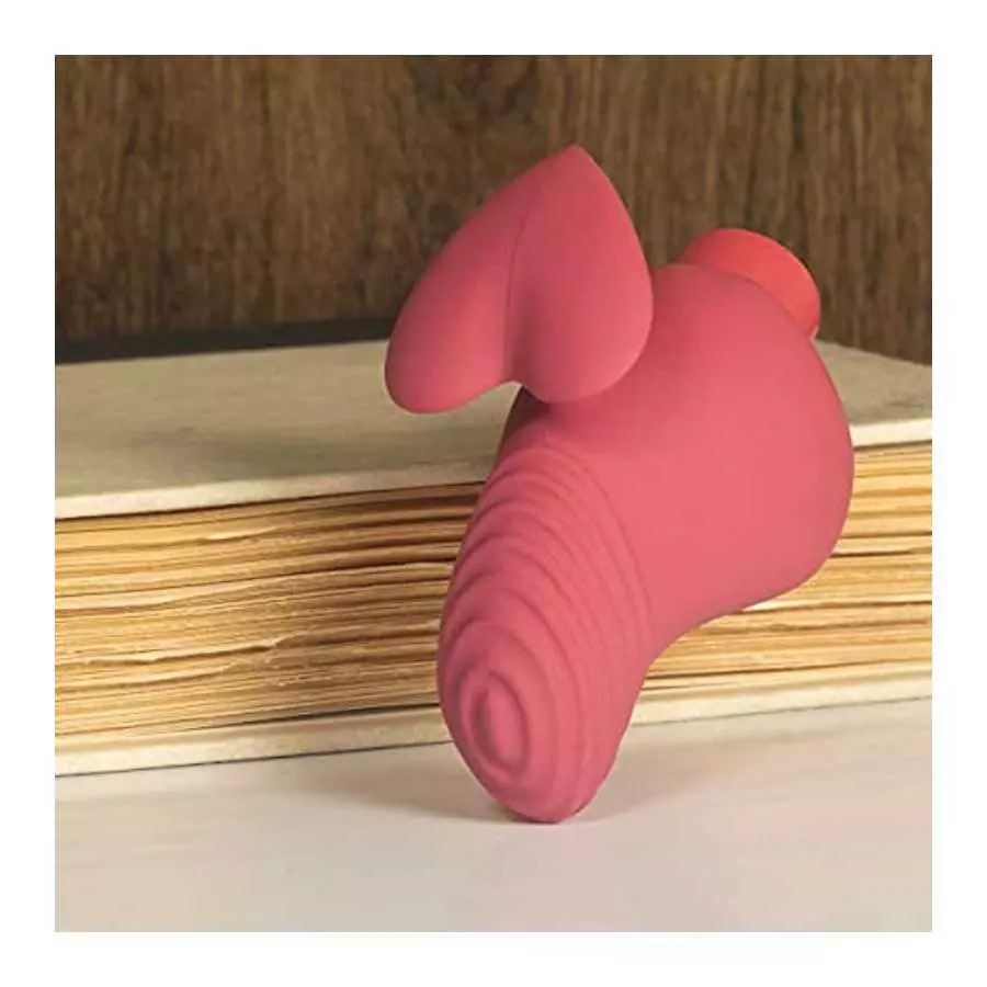 Gaia Eco Love - World's 1st Sustainable Plant Based Partially Compostable Latex Free Natural Rubber Vibrator - 10 Rumble Tech Po