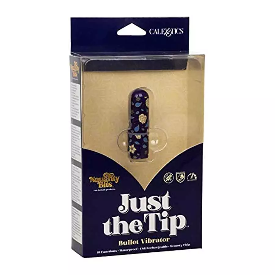 California Exotics Novelties Naughty Bits Just The Tip Bullet Vibrator