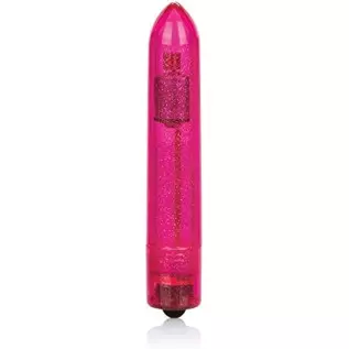 CalExotics Shane’s World Sparkle Bullet Vibrator - Waterproof Sex Toys for Couples - Adult Multi-Speed Vibe Massager - Pink