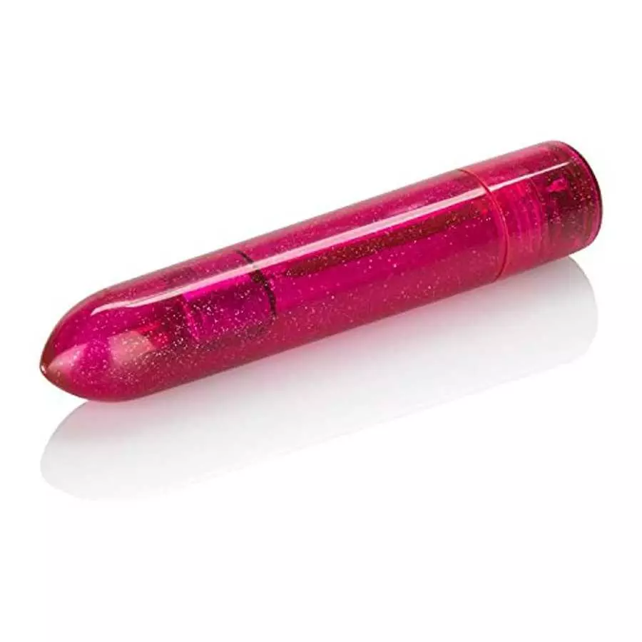 CalExotics Shane’s World Sparkle Bullet Vibrator - Waterproof Sex Toys for Couples - Adult Multi-Speed Vibe Massager - Pink