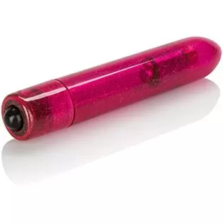 CalExotics Shane’s World Sparkle Bullet Vibrator - Waterproof Sex Toys for Couples - Adult Multi-Speed Vibe Massager - Pink