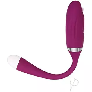 Adam & Eve Eve's Thumping Love Button - Burgundy