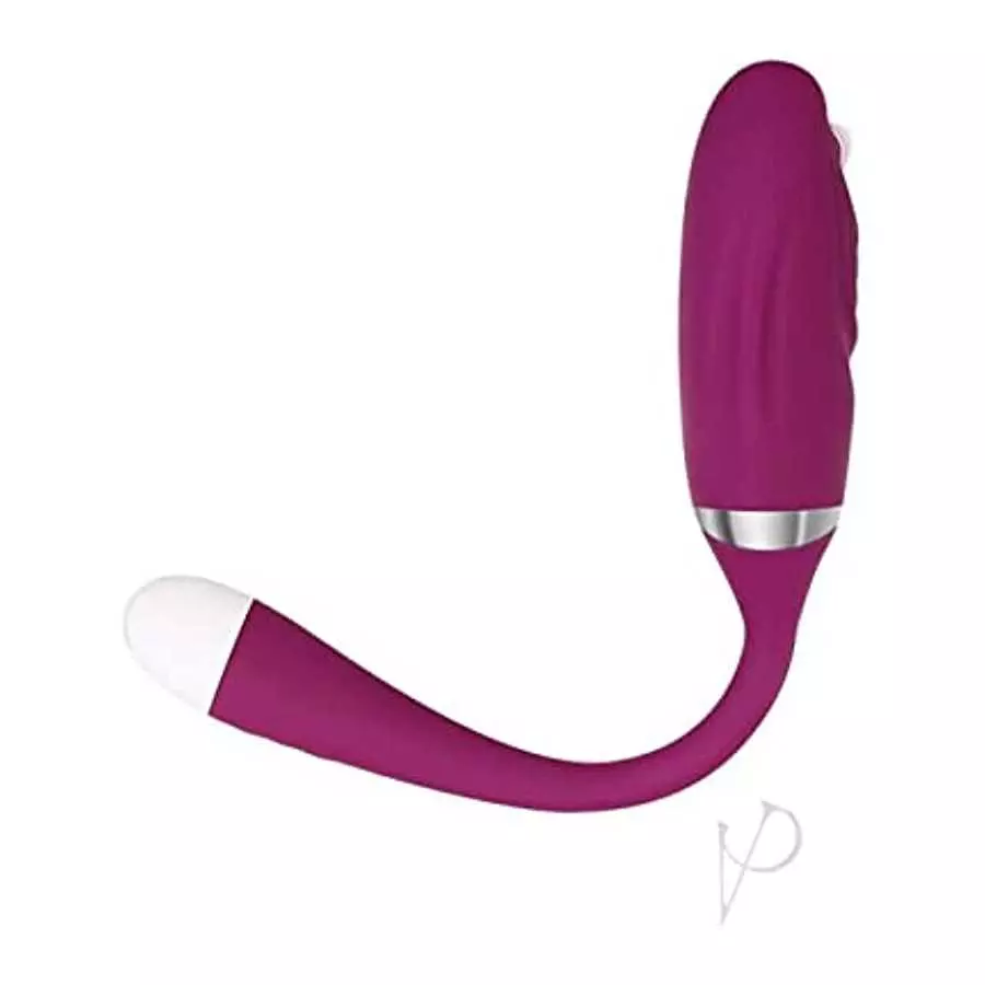 Adam & Eve Eve's Thumping Love Button - Burgundy