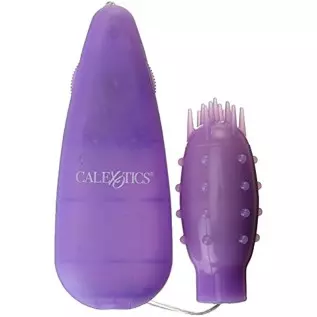California Exotics Silicone Slims Vibrating Nubby Bullet