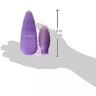 California Exotics Silicone Slims Vibrating Nubby Bullet